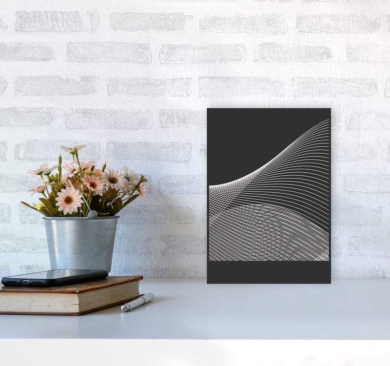 Minimal Geometric Series - 13 Art Print by Jason Stanley A4 Black Frame