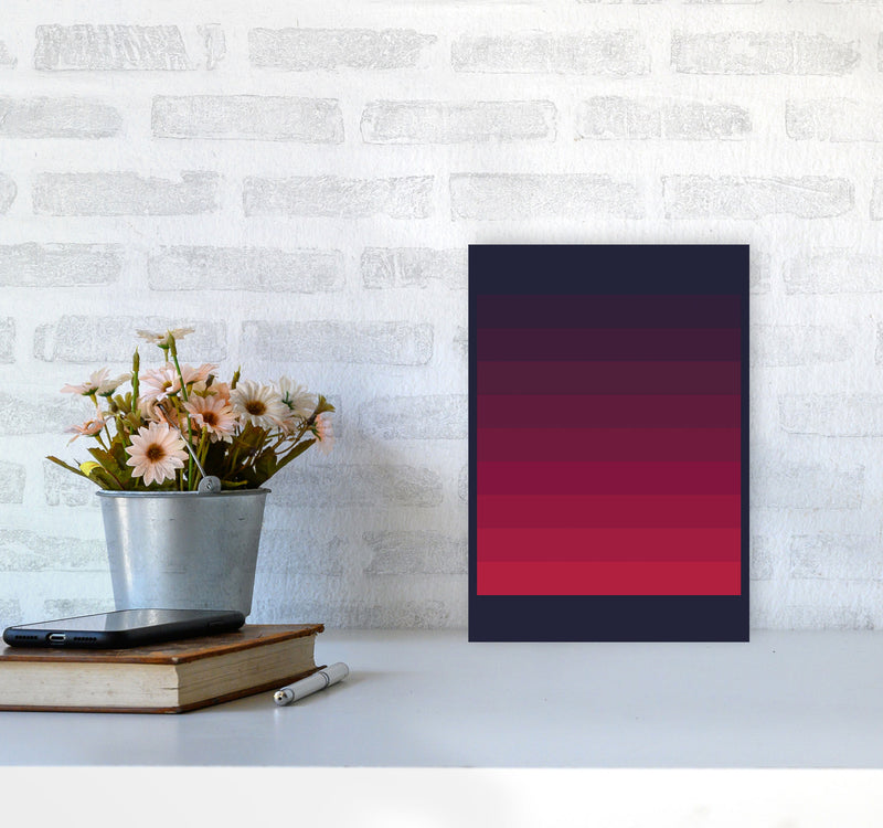 Minimal Geometric Series - 5 Art Print by Jason Stanley A4 Black Frame