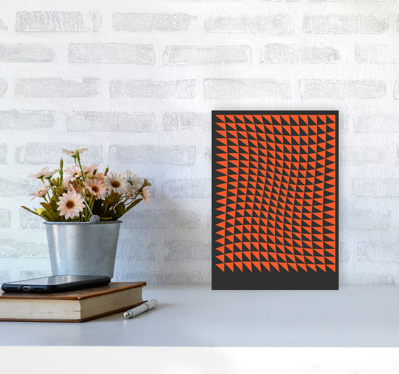 Minimal Geometric Series - 19 Art Print by Jason Stanley A4 Black Frame