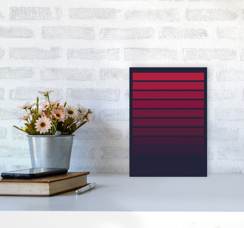 Minimal Geometric Series - 4 Art Print by Jason Stanley A4 Black Frame