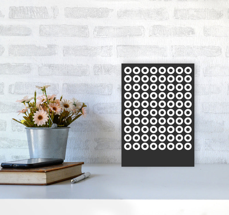 Minimal Geometric Series - 7 Art Print by Jason Stanley A4 Black Frame