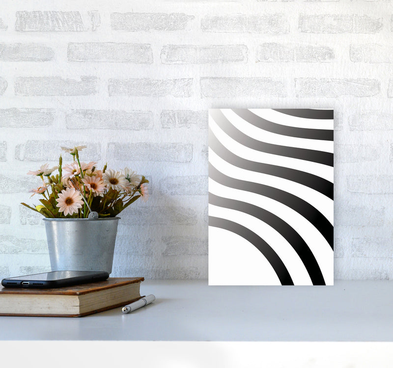 Minimal Geometric Series - 2 Art Print by Jason Stanley A4 Black Frame