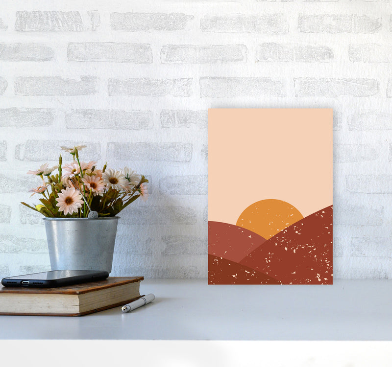 The Perfect Sunset Art Print by Jason Stanley A4 Black Frame