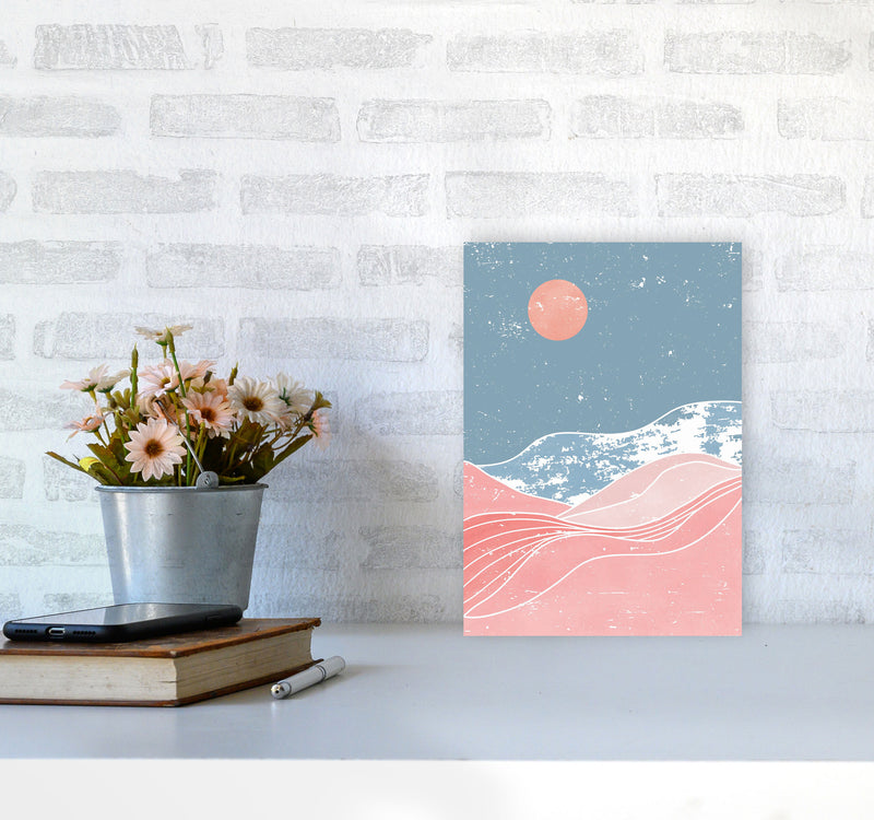 Washed Out Sunrise Art Print by Jason Stanley A4 Black Frame