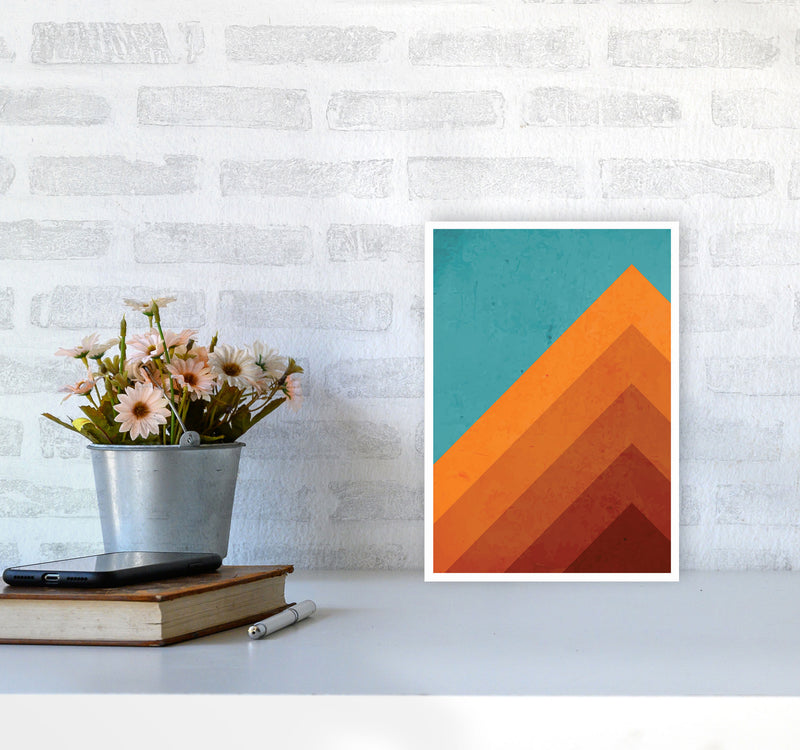 Top Of The World Art Print by Jason Stanley A4 Black Frame