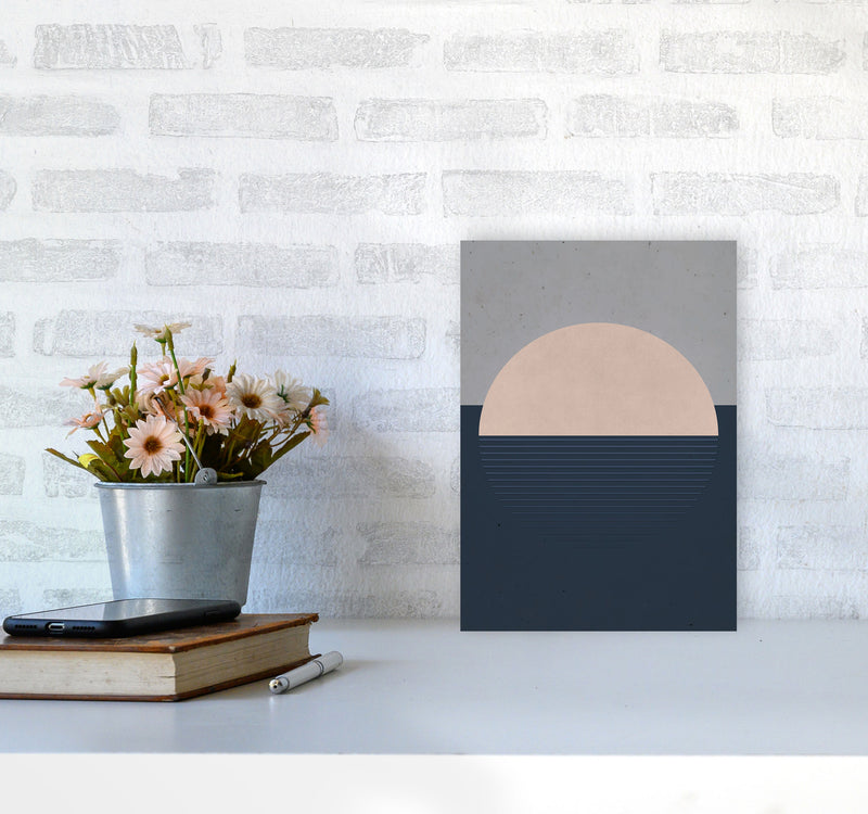 Minimal Vibes 2 Art Print by Jason Stanley A4 Black Frame