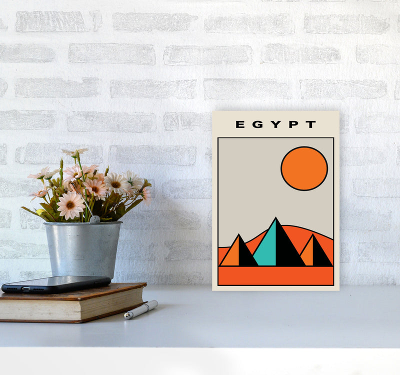 Egypt Art Print by Jason Stanley A4 Black Frame