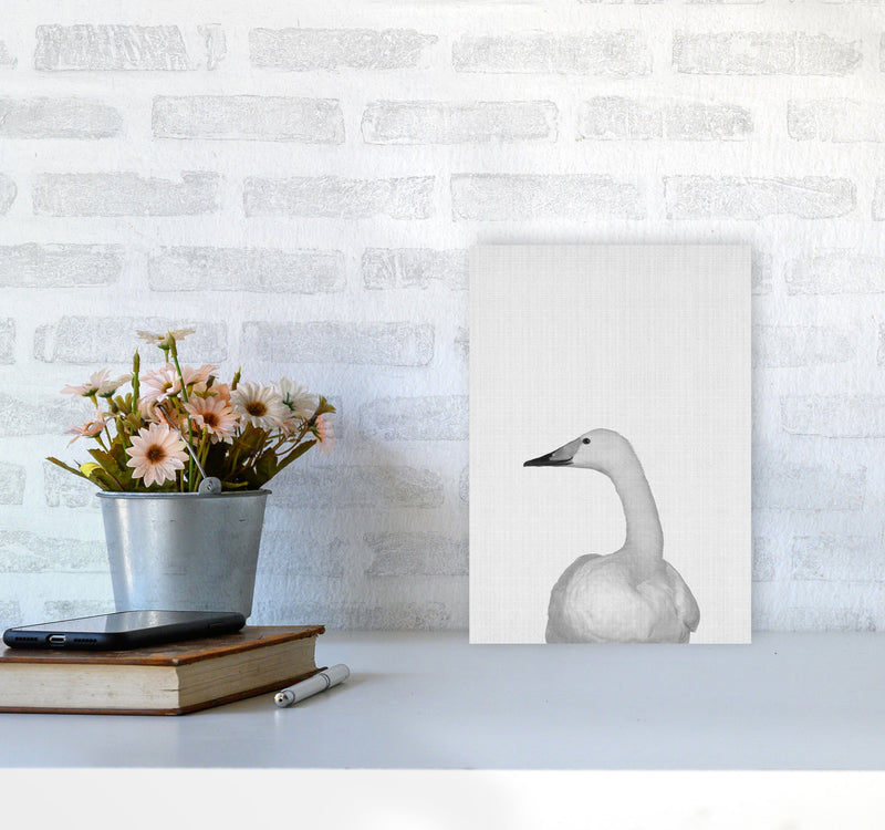 The Case Of The Lost Goose Art Print by Jason Stanley A4 Black Frame
