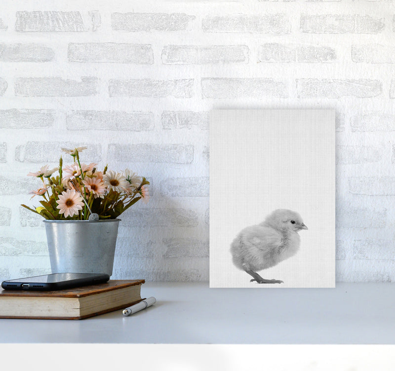 Just Me And My Chick Copy Art Print by Jason Stanley A4 Black Frame