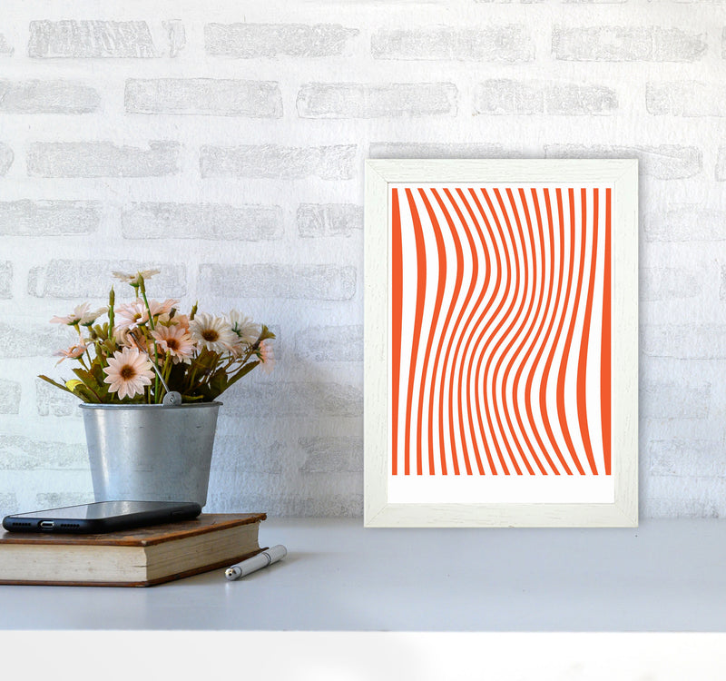 Minimal Geometric Series - 22 Art Print by Jason Stanley A4 Oak Frame