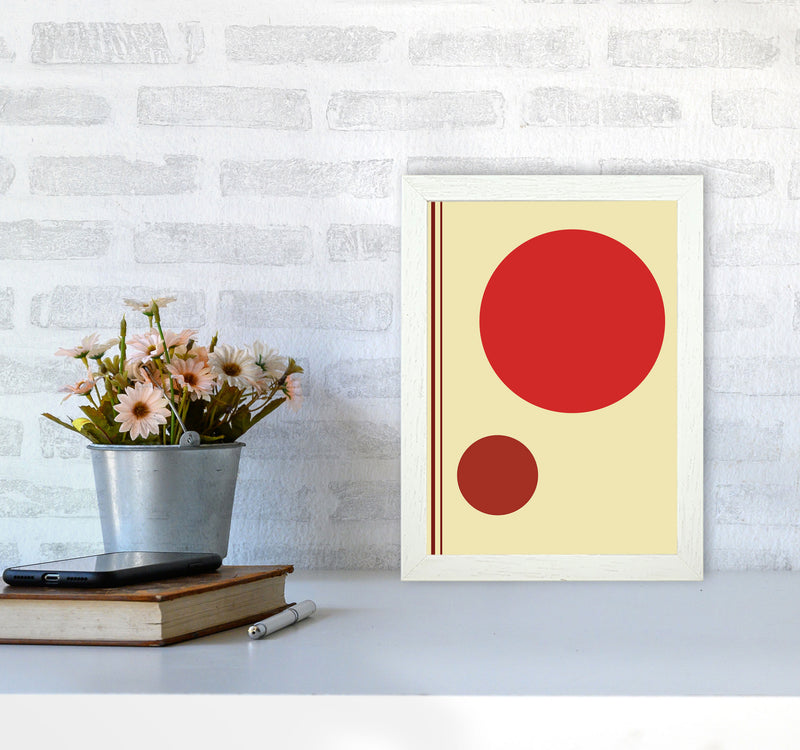 Minimal Geometric Series - 39 Art Print by Jason Stanley A4 Oak Frame