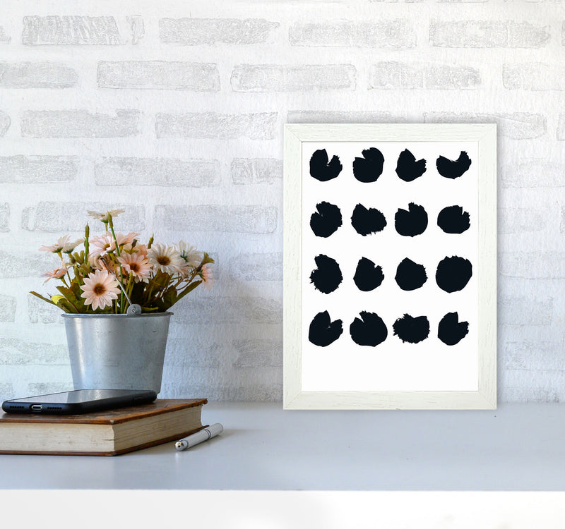 Minimal Geometric Series - 44 Art Print by Jason Stanley A4 Oak Frame