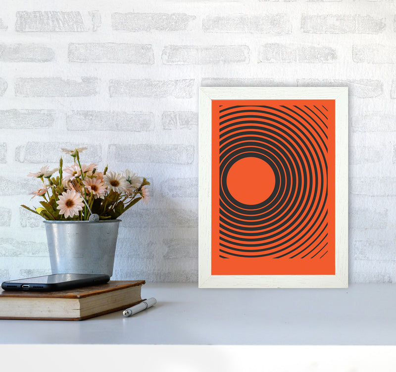 Minimal Geometric Series - 32 Art Print by Jason Stanley A4 Oak Frame