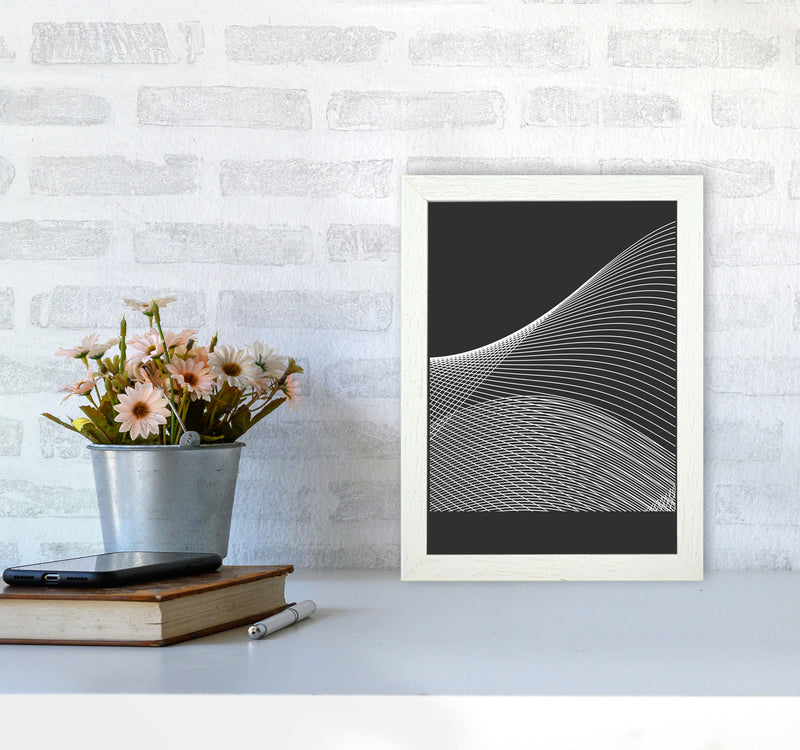 Minimal Geometric Series - 13 Art Print by Jason Stanley A4 Oak Frame