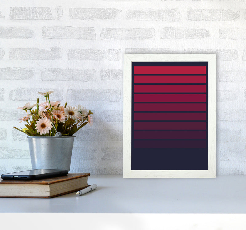 Minimal Geometric Series - 4 Art Print by Jason Stanley A4 Oak Frame