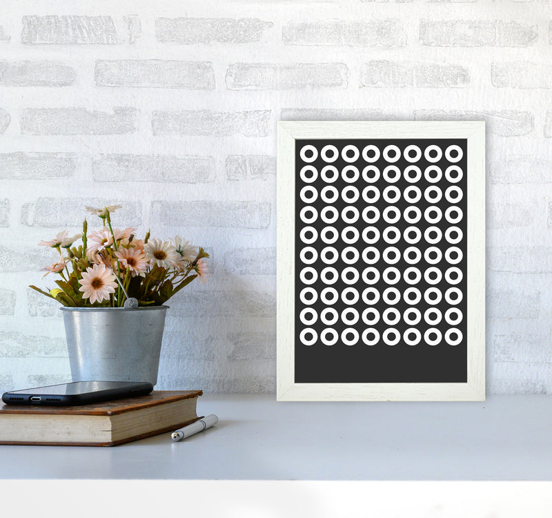 Minimal Geometric Series - 7 Art Print by Jason Stanley A4 Oak Frame