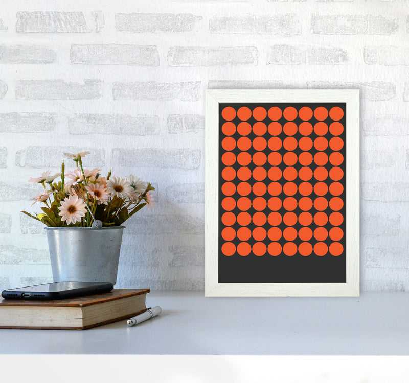 Minimal Geometric Series - 8 Art Print by Jason Stanley A4 Oak Frame