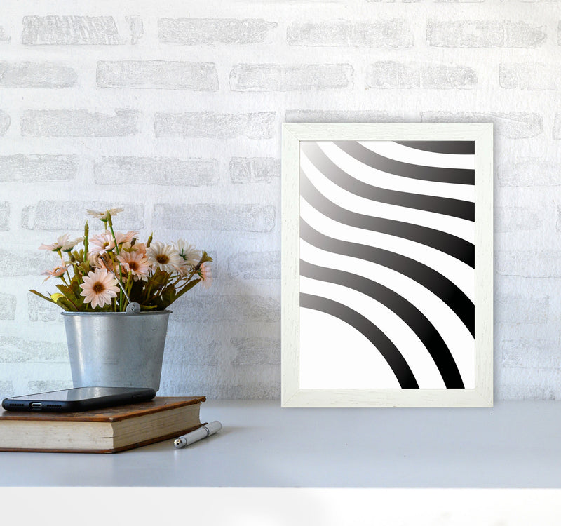 Minimal Geometric Series - 2 Art Print by Jason Stanley A4 Oak Frame