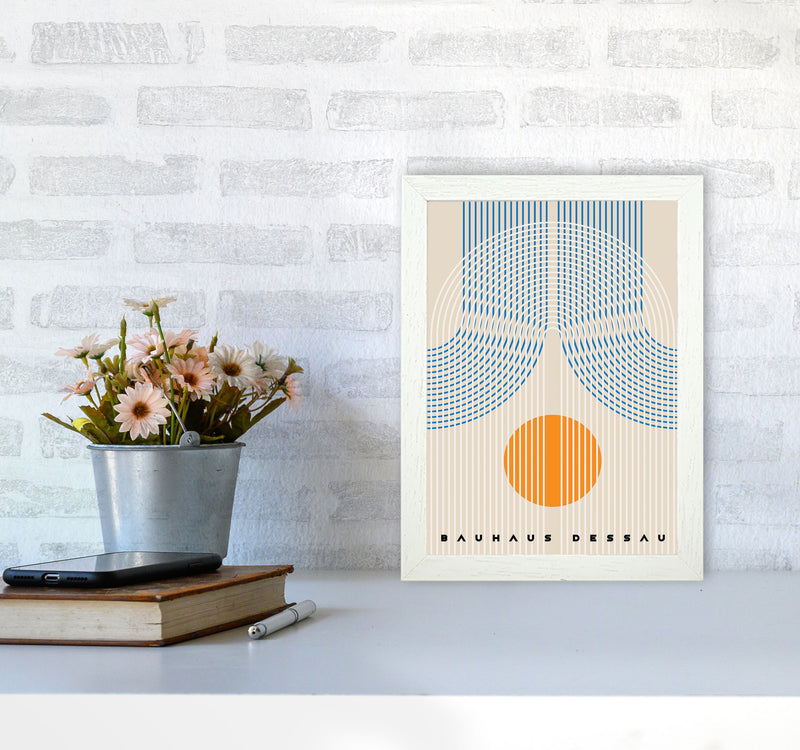 Bauhaus Design IIII Art Print by Jason Stanley A4 Oak Frame