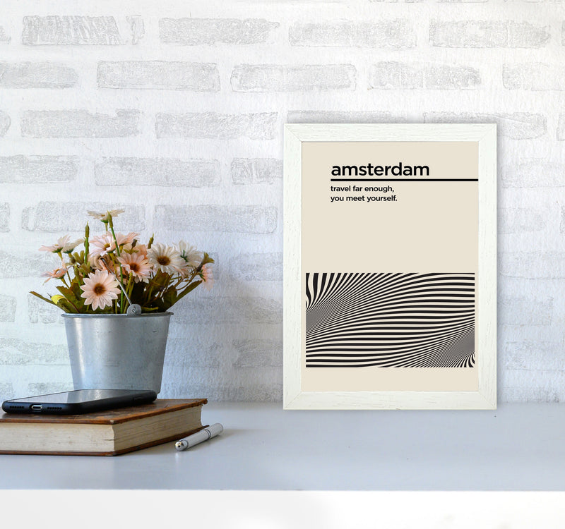 Amsterdam Travel II Art Print by Jason Stanley A4 Oak Frame