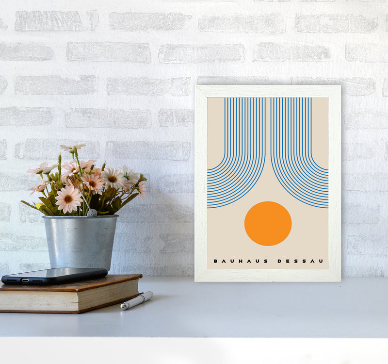 Bauhaus Design III Art Print by Jason Stanley A4 Oak Frame