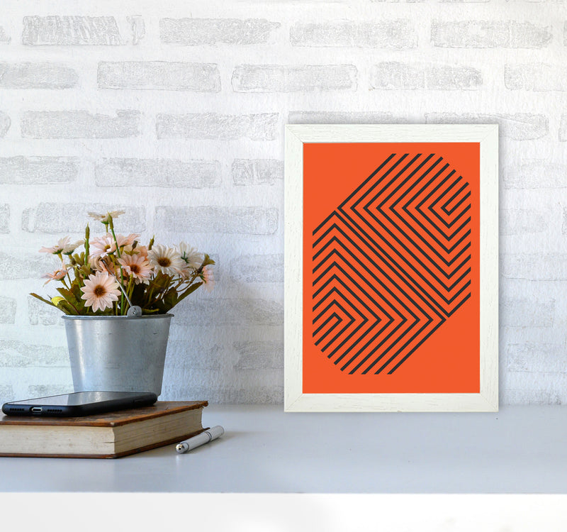 Pattern Series -2 Art Print by Jason Stanley A4 Oak Frame