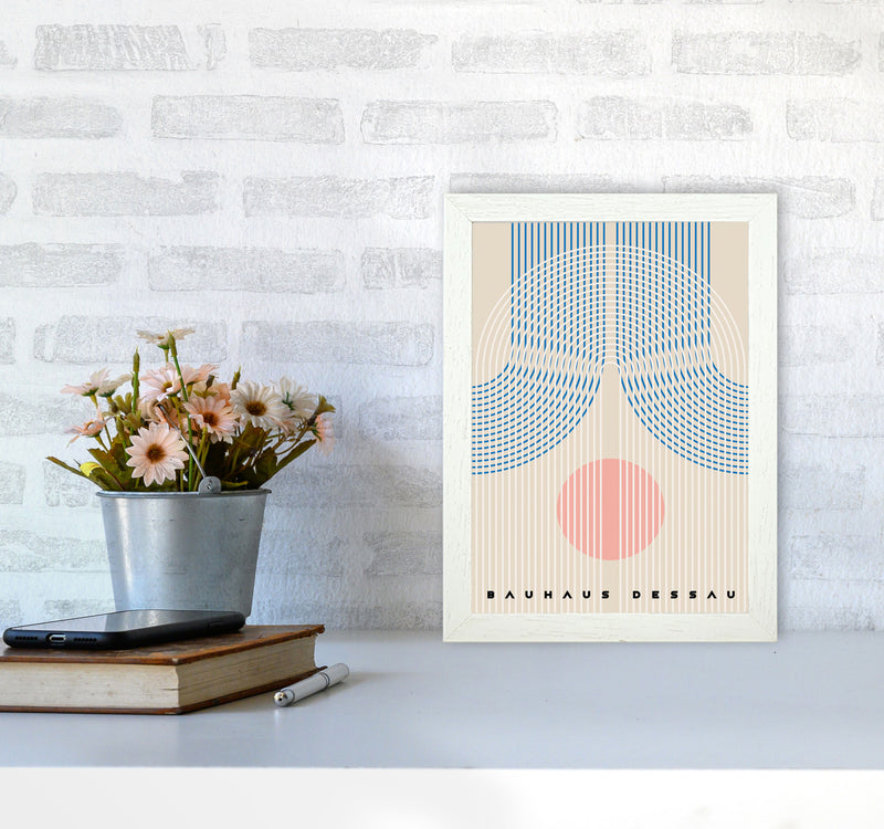 Bauhaus Design II Art Print by Jason Stanley A4 Oak Frame