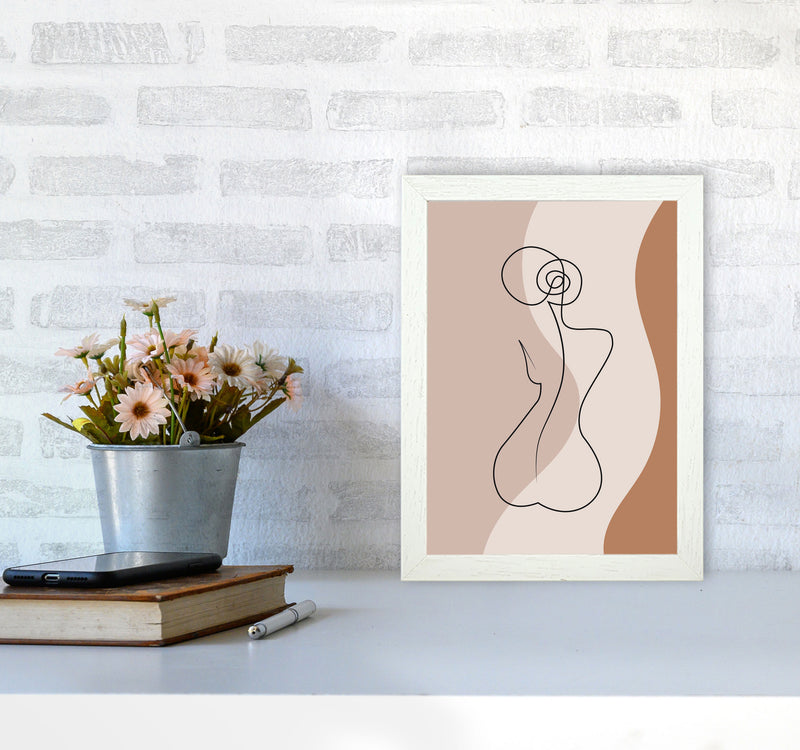 Female Figure I Art Print by Jason Stanley A4 Oak Frame