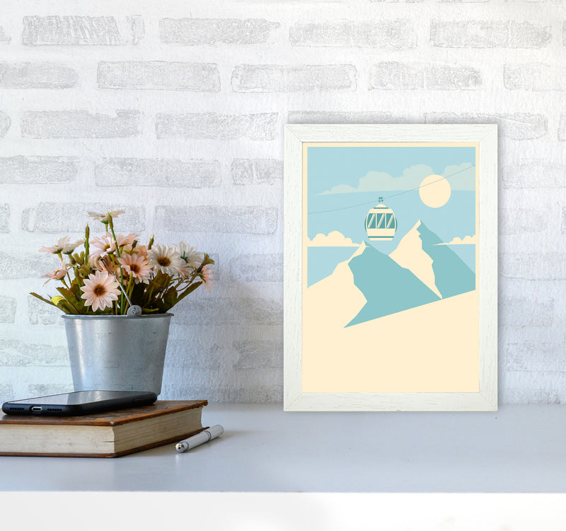 Gondola Ride Art Print by Jason Stanley A4 Oak Frame