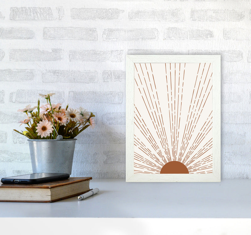 Light Beams Art Print by Jason Stanley A4 Oak Frame