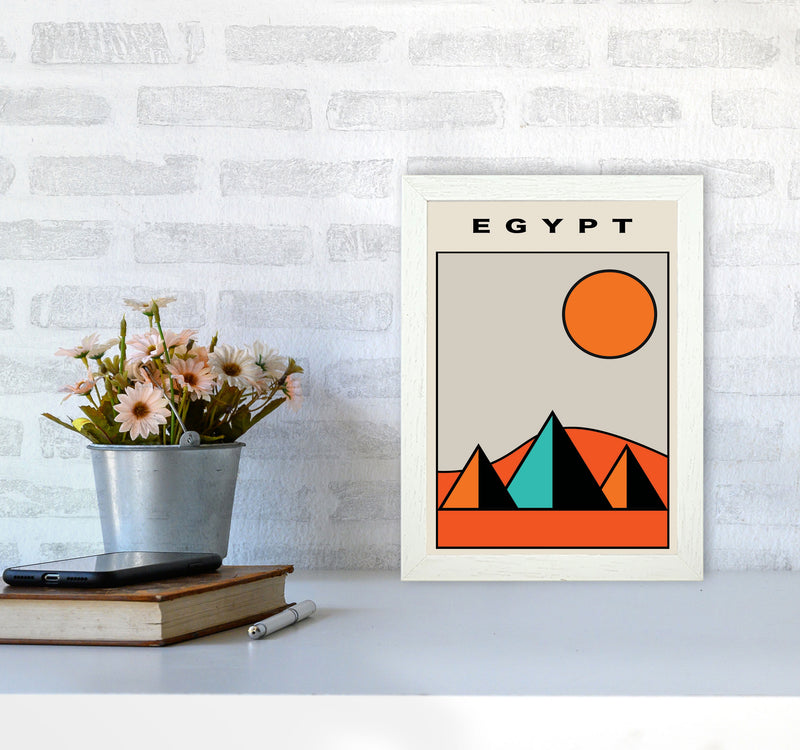 Egypt Art Print by Jason Stanley A4 Oak Frame