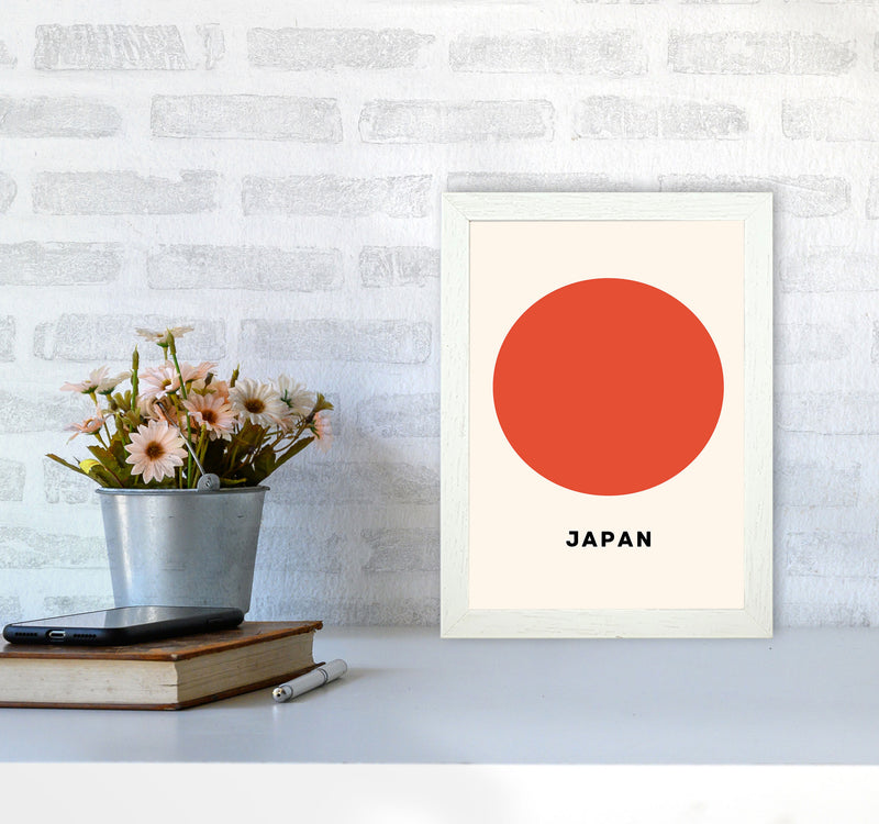 Japan Art Print by Jason Stanley A4 Oak Frame