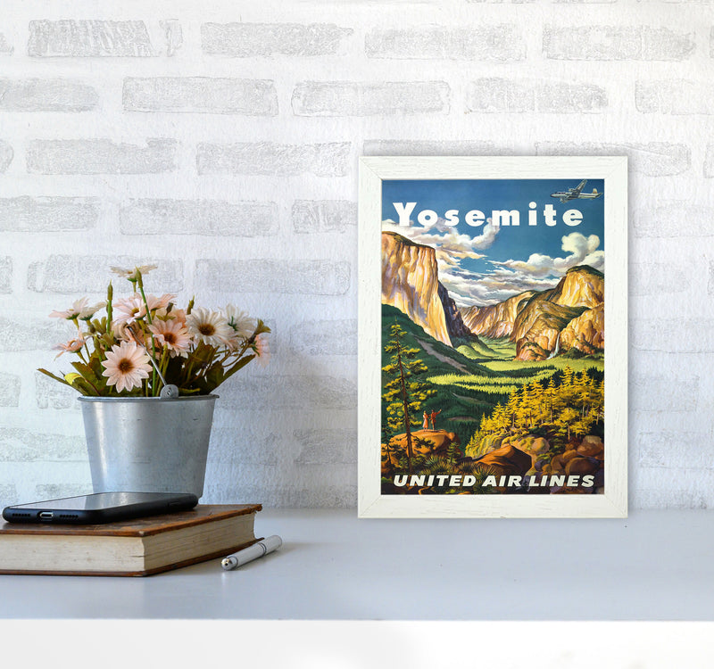 Yosemite National Park Art Print by Jason Stanley A4 Oak Frame