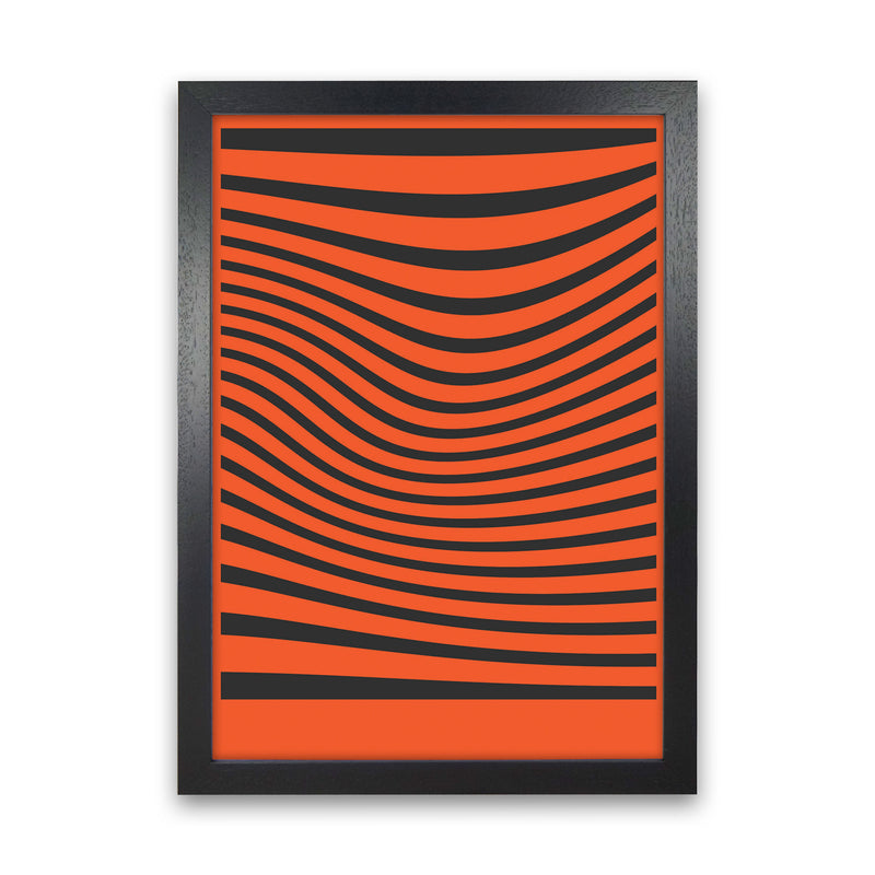 Minimal Geometric Series - 21 Art Print by Jason Stanley Black Grain