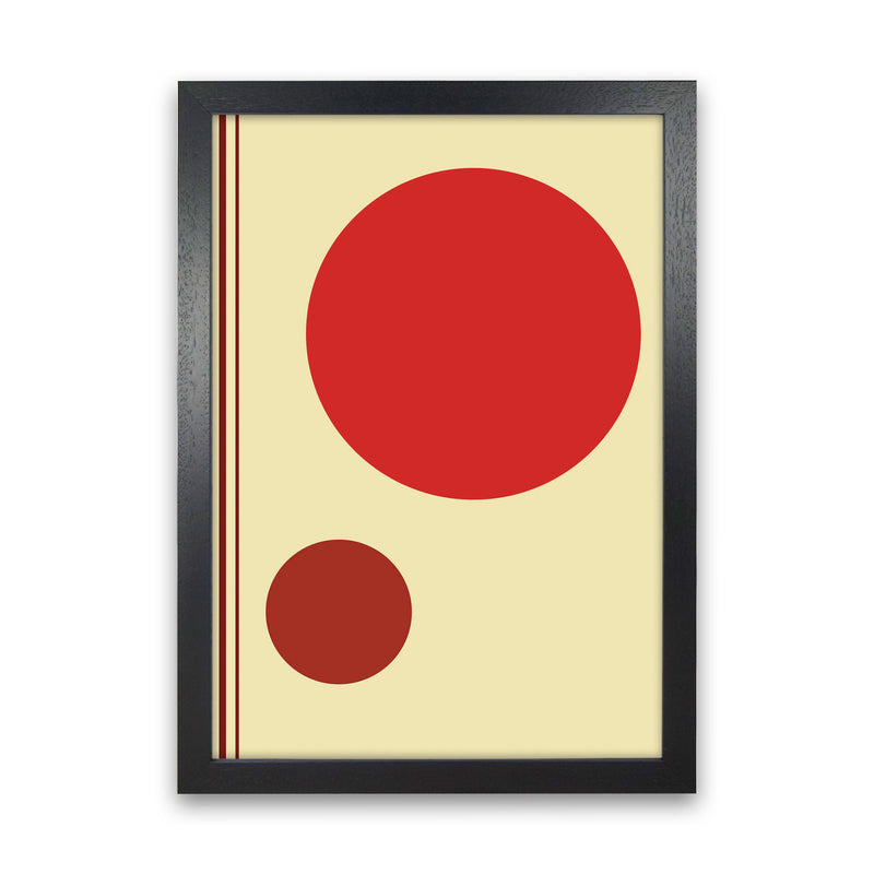 Minimal Geometric Series - 39 Art Print by Jason Stanley Black Grain