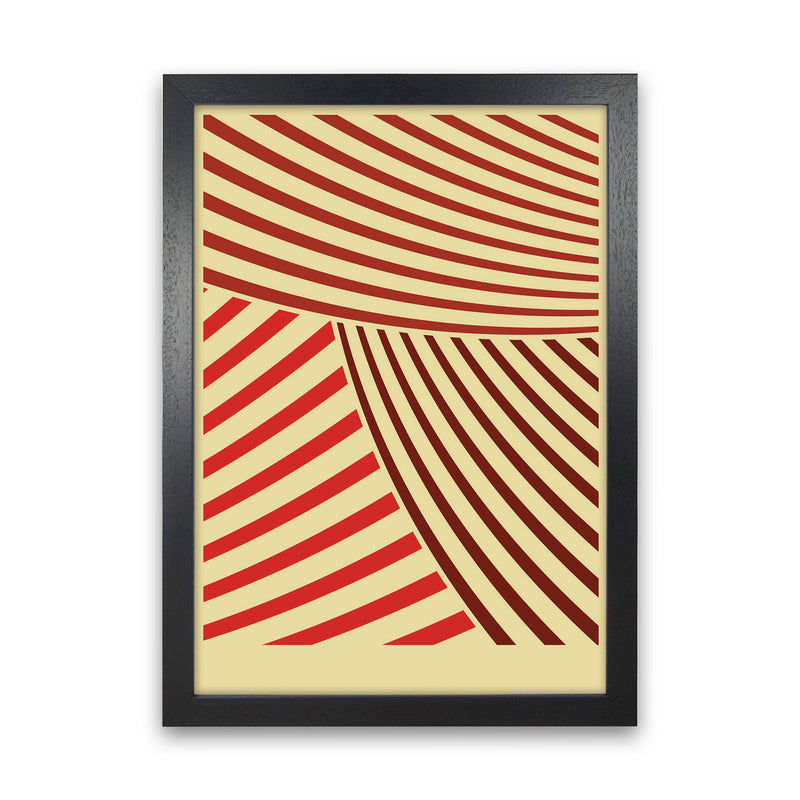 Minimal Geometric Series - 38 Art Print by Jason Stanley Black Grain