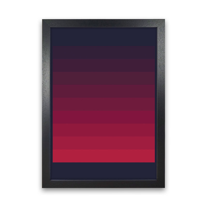 Minimal Geometric Series - 5 Art Print by Jason Stanley Black Grain