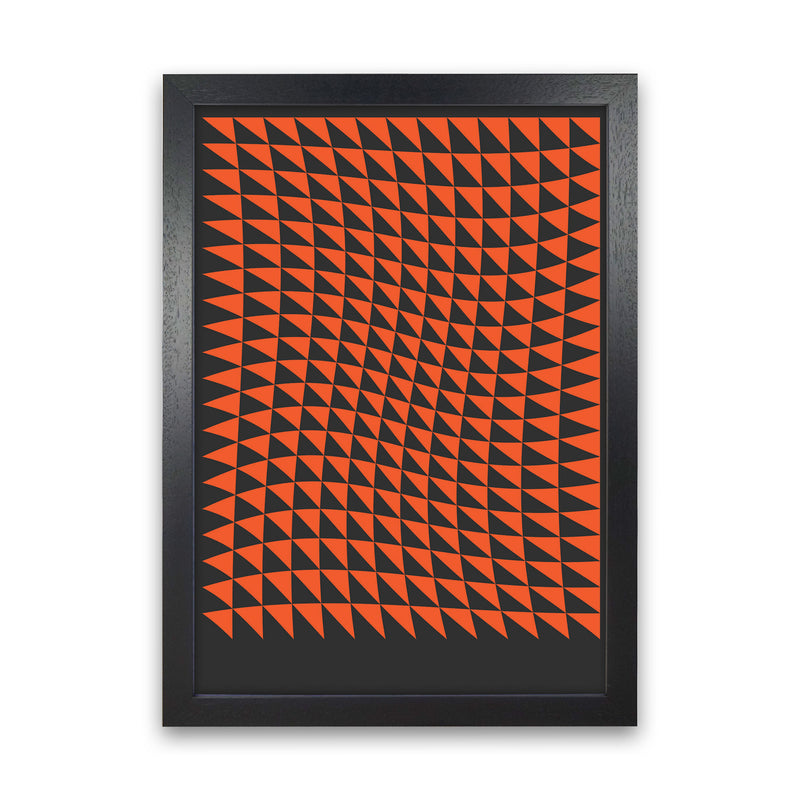 Minimal Geometric Series - 19 Art Print by Jason Stanley Black Grain