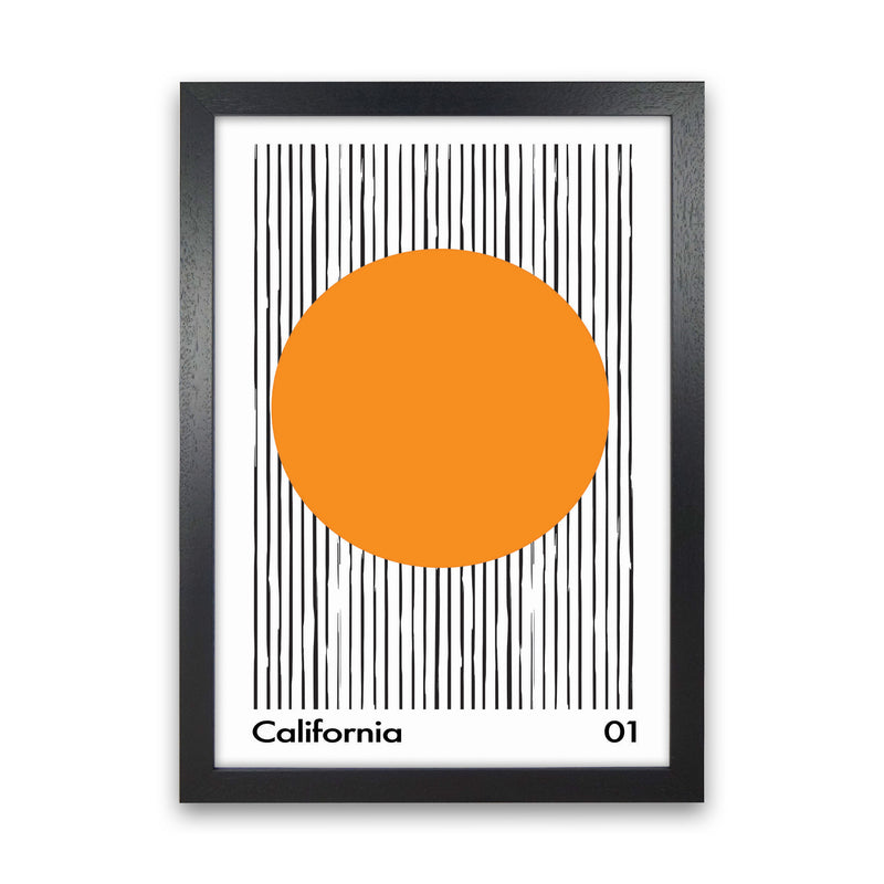 California 01 Skinny Art Print by Jason Stanley Black Grain