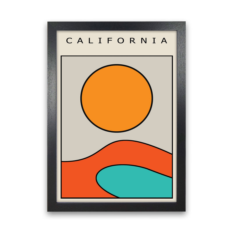 California Vibe Art Print by Jason Stanley Black Grain