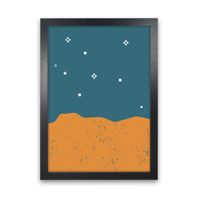 Starry Night II Art Print by Jason Stanley Black Grain