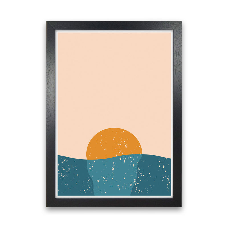 Melty Sunset Art Print by Jason Stanley Black Grain