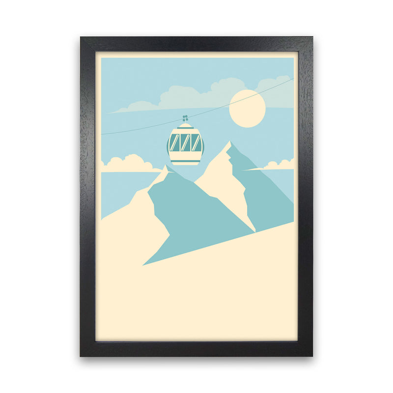 Gondola Ride Art Print by Jason Stanley Black Grain