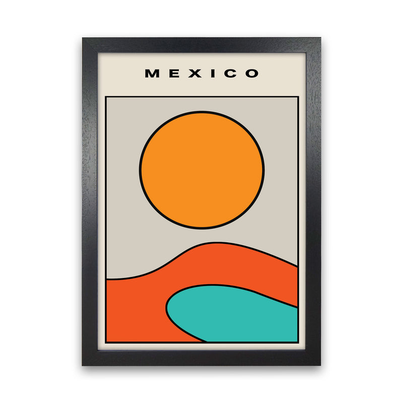 Mexico Vibes! Art Print by Jason Stanley Black Grain