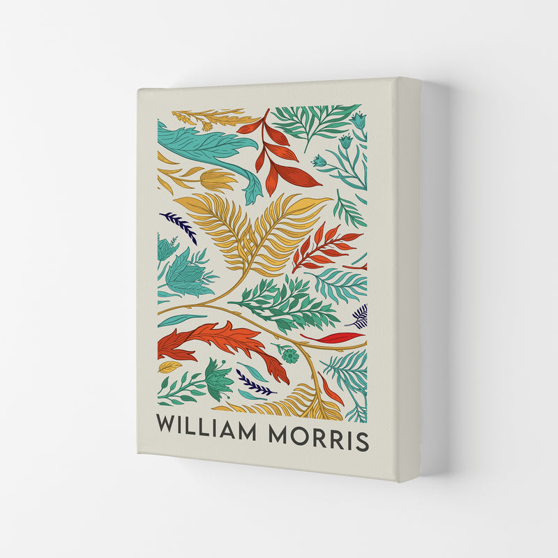 William Morris- Vibrant Wild Flowers Art Print by Jason Stanley Canvas