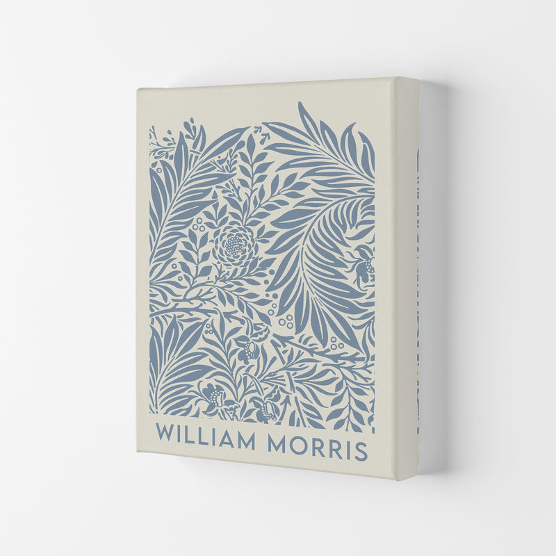 William Morris- Blue Wild Flowers Art Print by Jason Stanley Canvas