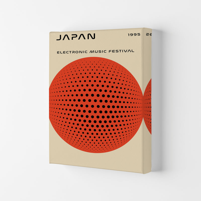 Japan Electronic Music Festival Art Print by Jason Stanley Canvas