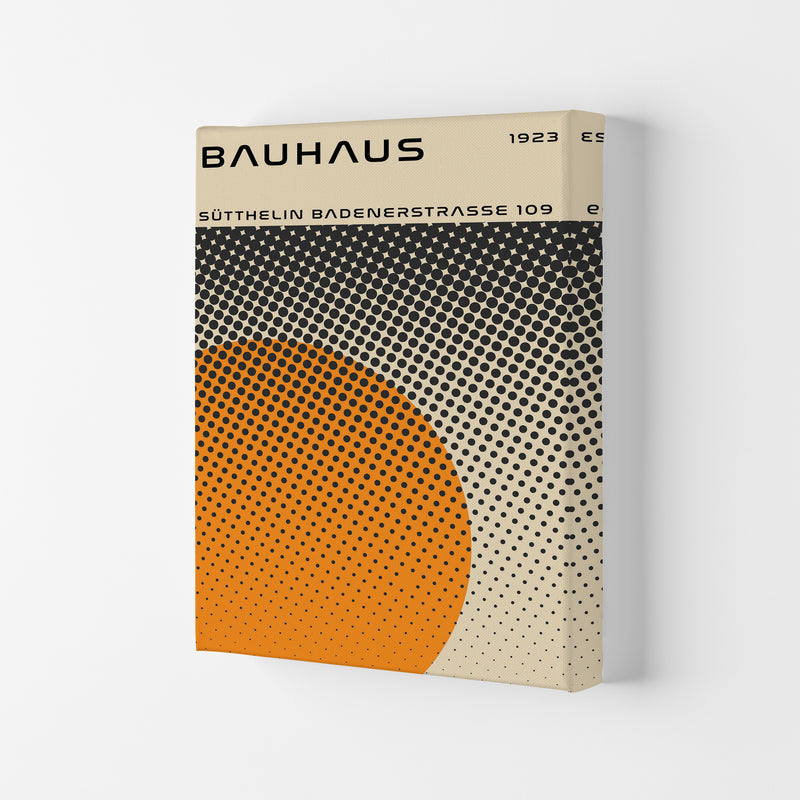 Bauhaus Geometric Yellow Vibe II Art Print by Jason Stanley Canvas