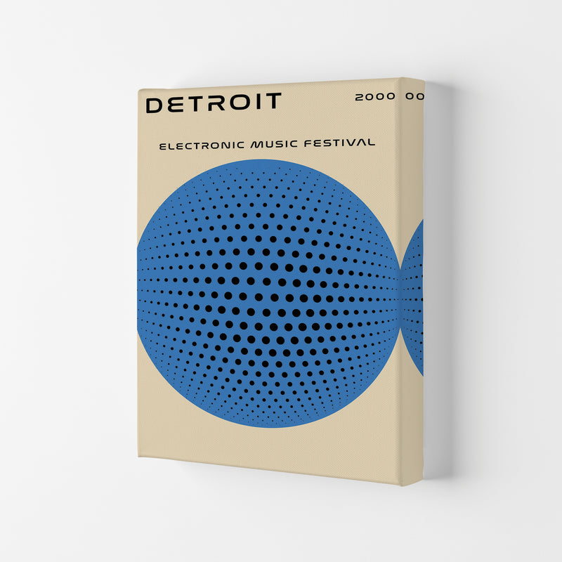 Detroit Electronic Music Festival Art Print by Jason Stanley Canvas