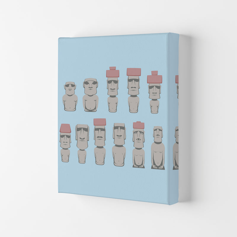 Monolithic Human Figures Art Print by Jason Stanley Canvas